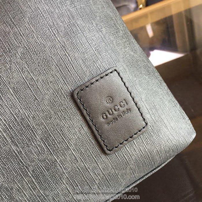 GUCCI 古馳男包 新款 854361 Gucci專用進口雙G防水料配頭層牛皮 大號 男士手提包